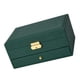 thumbnail image 3 of Caja de almacenamiento de joyas con espejo de cajón Compartimentos extraíbles Titular Organizador Vitrina para pulseras Espárragos para mujeres 4 ganc , Verde, 3 of 5