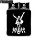 thumbnail image 1 of Michael Jackson 3D Bedding Set Duvet Covers Pillowcases Cartoon Michael Jackson Comforter Bedding Sets Bedclothes Duvet CoverBed Sheets, 1 of 5