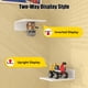 thumbnail image 3 of Estante BlissBox Pack de 6 unidades 14 × 17 cm compatible con LEGO – Blanco, 3 of 9