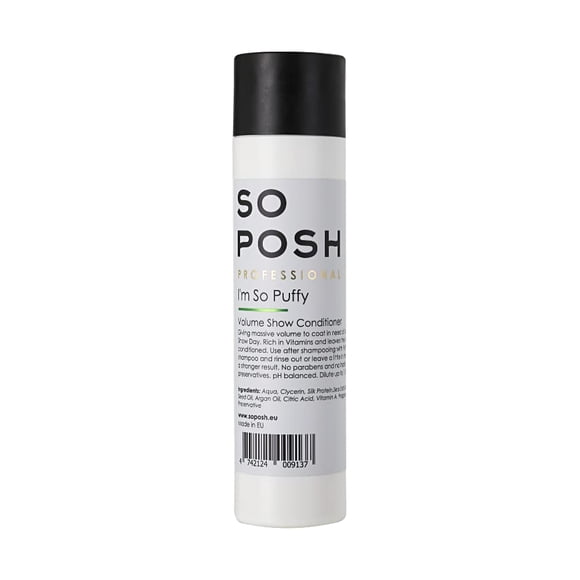 Acondicionador para perros SO POSH I'm So Puffy 250 ml para exposición