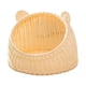 thumbnail image 4 of Cama para gatos Casa para gatos Cojín para dormir para gatos Tejido de ratán Respirable Escondite para gatos Refrigeración Condominios para mascotas 45cmx35cm, 4 of 5