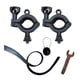 thumbnail image 4 of Portaequipajes De Techo Con Soporte Para Pala Accesorios Automotrices Para Acampar Viajes Por Carretera Suv Color Negro, 4 of 5