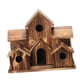 thumbnail image 3 of Casa De Pájaros Colgante Magideal De Madera, 3 of 5