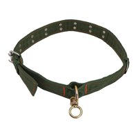 Magideal - Corbatas Grandes Para Perros, Cuello De Ganado, Suministros Para Ovejas, Cadena De Tracción Con Hebilla De Metal De 2 Filas, Cinturón De Cuello De 1M
