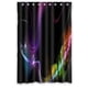 thumbnail image 1 of Cortina de ducha con música abstracta, juego de cortinas de baño con ganchos, tamaño 48 x 72 pulgadas, 1 of 3
