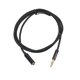 thumbnail image 5 of cable de extensión para auriculares 3.5mm jack macho a hembra cable aux negro 1 m, 5 of 5