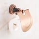 thumbnail image 3 of Dispensador de papel higiénico de pared de estilo europeo (oro rosa), 3 of 8