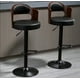 thumbnail image 1 of Pack 2 Sillas Bar  De Luxe Madera con Respaldo Boscco  Negro/Negro, 1 of 3