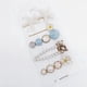 thumbnail image 1 of Gorgeous Feather Faux Pearls Rhinestone Hair Clips - Perfect Elegant Hair Accessories for Women & Girls!, 1 of 5