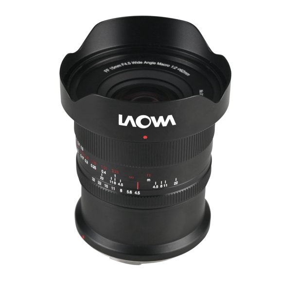 Lente macro gran angular LAOWA 15 mm f/4.5 0.5X para Canon RF