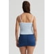 thumbnail image 3 of Polera Mujer Encaje Escote Celeste Oscuro, 3 of 4
