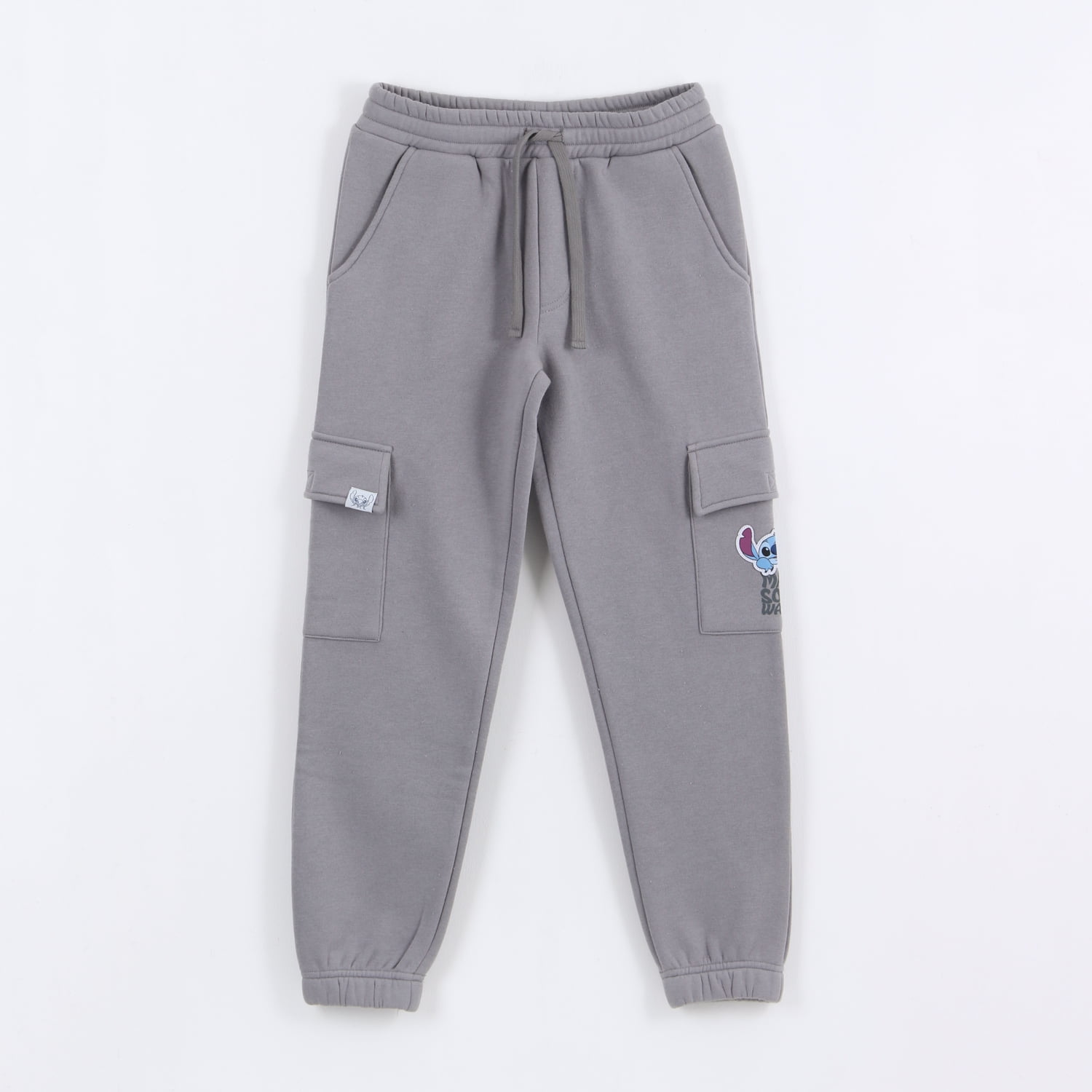 Pantalón De Buzo Niña Cargo Lilo & Stitch Gris Disney