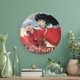 thumbnail image 5 of Inuyasha Plato decorativo de porcelana fina (bone china), plato decorativo de cerámica para hogar, oficina, soporte de pared, platos decorativos para dormitorio - 6 pulgadas (15 cm), 5 of 6