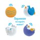 thumbnail image 3 of Set de juguetes de baño Nuby Penguin Slide con 4 chorros de baño, 3 of 8