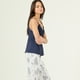 thumbnail image 2 of Pijama de Mujer Adela Pantalon Largo Azul, 2 of 4