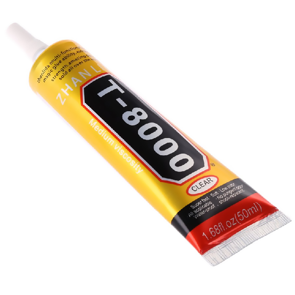 Genérico - Pegamento T-8000 (50Ml) Para Táctiles Y Pantallas