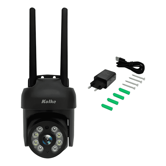 Cámara de Seguridad Kolke Ptz 3mp Visión Nocturna a Color