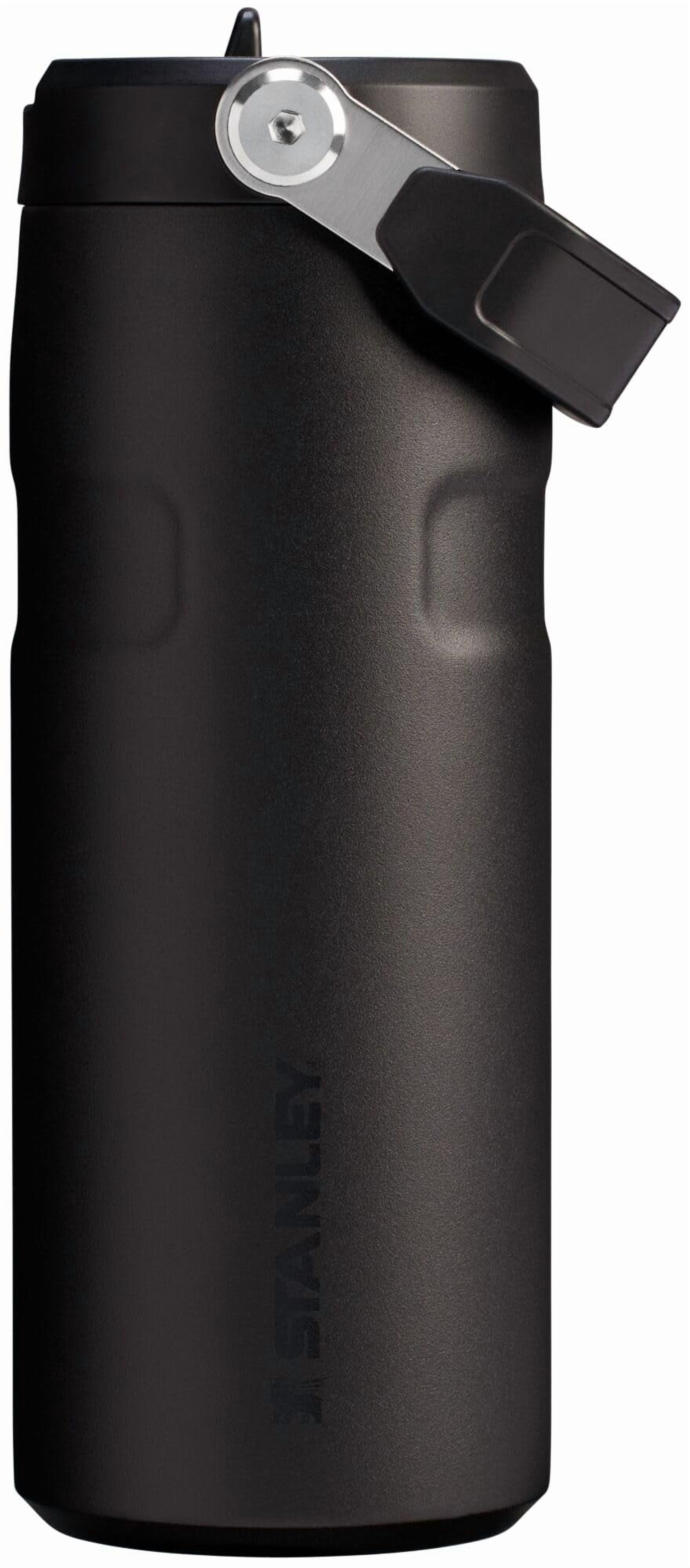 Botella De Agua Stanley Iceflow Flip Straw 2.0, 500 Ml, Negra