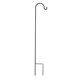 thumbnail image 4 of Gancho De Pastor De Hierro Forjado, Soporte Para Comedero De Pájaros Para Patios Exteriores, Campanas De Viento B, 4 of 5