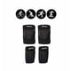 thumbnail image 2 of Proteccion Rodillera Codera Hook 401 Black M, 2 of 7