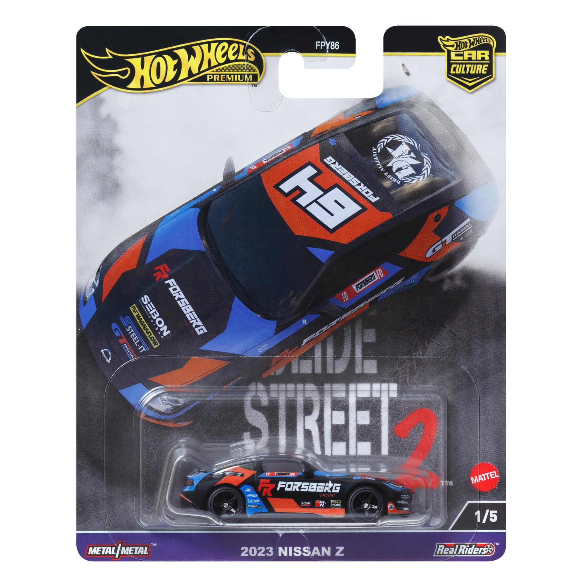 Coche de juguete Hot Wheels Premium Car Culture Nissan 400Z 1:64