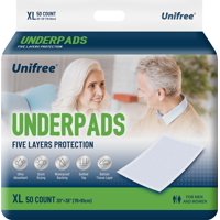 Almohadillas Desechables Unifree Superabsorbentes, 50 Unidades