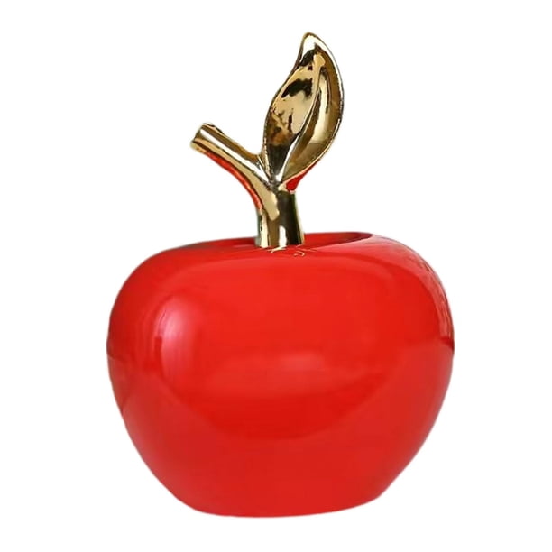 Se Estatua De Manzanas Obras De Arte De La Fruta Moderna Para La Sala De Té De La Granja Festival L Rojo