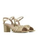 thumbnail image 3 of Sandalia Taco Dorado Fiesta Weide QIU257, 3 of 8
