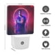 thumbnail image 2 of Kylian Mbappé Luz nocturna LED con sensor de anochecer a amanecer para dormitorio, baño, pasillo, escaleras - Lámpara LED nocturna de enchufe, 0.5W - 1 pieza, 2 of 6