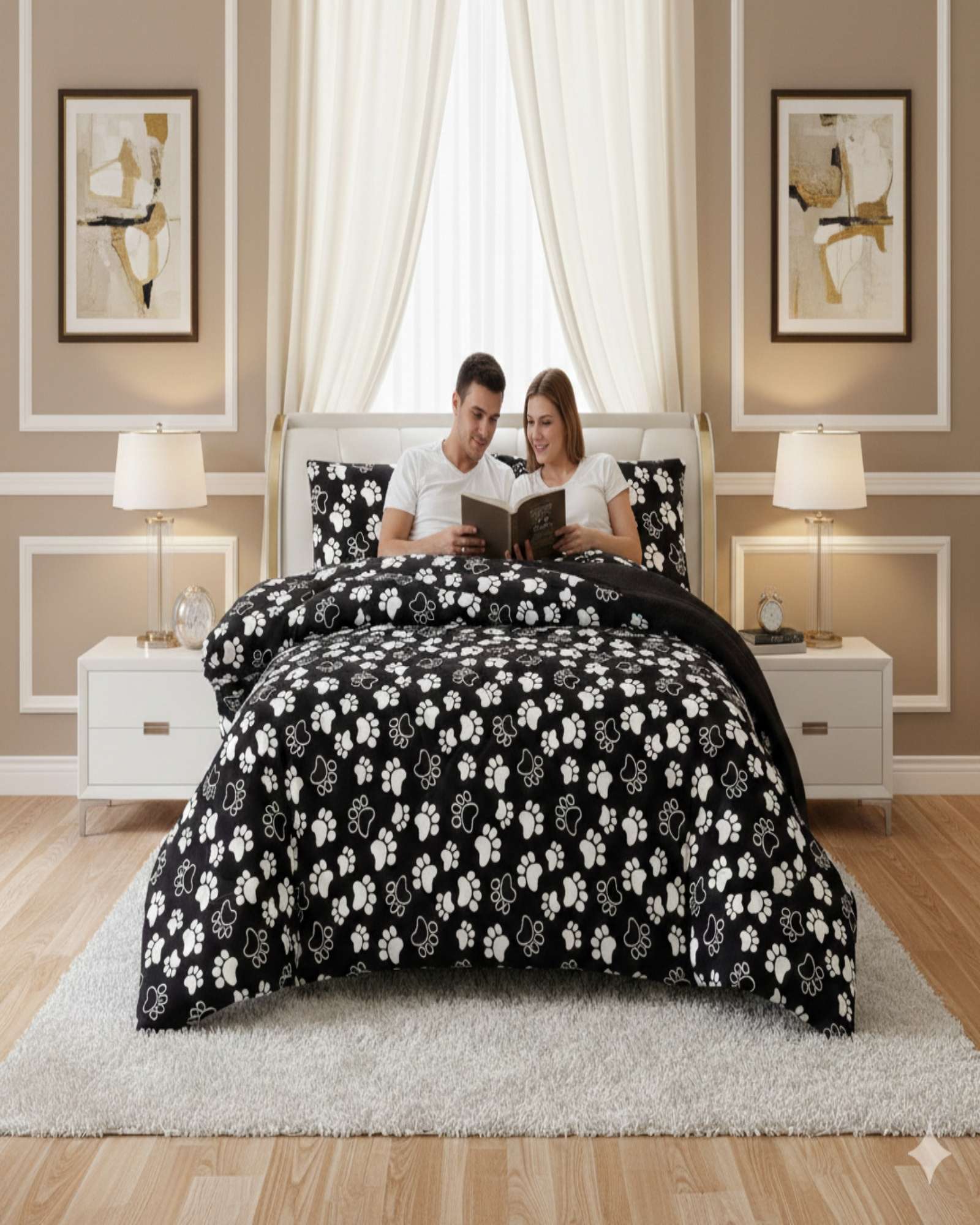 Mylhogar - Cubrecama Plumón Chiporro 2 Plazas Extra Suave Térmico Premium