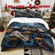 thumbnail image 1 of 3pcs Warrior of War Printed Bedding Set Soft Polyester Duvet Cover with 2 Pillowcases All Season Comfort, 1 of 5