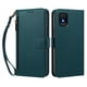 thumbnail image 1 of Funda Tipo Billetera para TCL 502 con Soporte y Bolsillo con Cierre Verde, 1 of 1