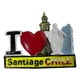 thumbnail image 2 of Pack 4 imanes souvenir Santiago de Chile surtido, 2 of 3