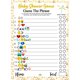 thumbnail image 1 of Juego Baby Shower LOTUSA Adivina Frase, 30 Tarjetas de 7 x 5 in, 1 of 3