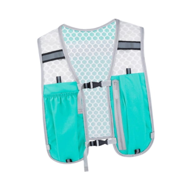 Chaleco De Hidratación Para Correr, Mochila Para Corredores, Paquete De Agua Para Andar En Bicicleta, Trotar Al Aire Libre, Azul