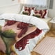 thumbnail image 2 of Juego de cama de 3 piezas con funda nórdica ultrasuave y agradable para la piel con diseño de hiedra venenosa., 2 of 3