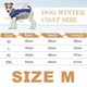 thumbnail image 5 of Abrigos de invierno para perros, chaleco polar con arnés incorporado, traje de nieve para perros para clima frío, chaqueta acolchada de invierno para perros a prueba de viento (azul), 5 of 6