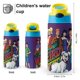 thumbnail image 2 of Los misterios extraños de Archie Botella de Agua con Tapa Pop Top de Un Toque, Acero Inoxidable, a Prueba de Fugas, para Deportes, Botella Infantil azul 12 oz, 2 of 6