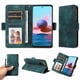 thumbnail image 1 of Carcasa FOXDOCK OPPO Reno 6Z 5G de cuero PU, diseño acolchado clásico, protección contra caídas y rayones, 1 of 5