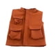 thumbnail image 5 of Mini Chaleco 1/12 Figura Masculina Ropa De Muñeca Para Figuras De Acción De 6 ''cuerpo De Muñeca BJD Naranja, 5 of 5