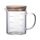 thumbnail image 3 of Taza Medidora, Jarra Transparente Para Bebidas Frías Y Calientes, Taza De Cristal De Leche Para Té, Agua, Leche, 350ml, 3 of 3