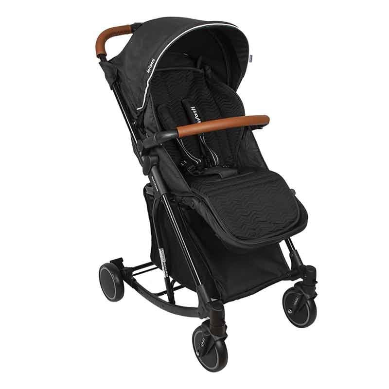 Infanti - Coche Bebé Paseo Rocking Negro