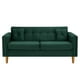 thumbnail image 1 of Sofa New Retro 3c Felpa 04 Verde Botella, 1 of 6