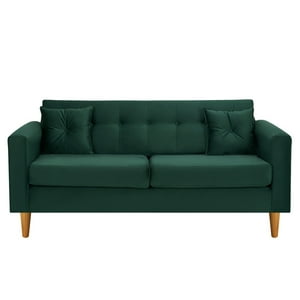 Bodevir - Sofa New Retro 3C Felpa 04 Verde Botella