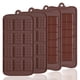 thumbnail image 1 of 4 moldes de silicona para chocolate, 12 rejillas + 24 rejillas desmontables con revestimiento antiadherente, molde para hornear barras de proteínas y energía de caramelo, 1 of 8