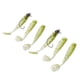 thumbnail image 1 of 6 Piezas Señuelo De Pesca De Sábalo Cebo De Plástico Suave Cabeza De Plantilla Swimbait Gusano De Larva LY1-05, 1 of 5
