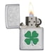 thumbnail image 4 of Mechero de bolsillo Zippo Clover Design, cromado muy pulido, 4 of 7