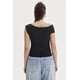 thumbnail image 3 of Polera Mujer Cuello Asimétrico Negro, 3 of 4