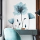 thumbnail image 2 of Brighten Up Your Home with this DIY Blue Flower Wall Decal - Peel & Stick Removable Wall Art!, 2 of 4