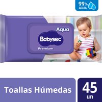 Toallitas Húmedas Babysec Premium 45 Un